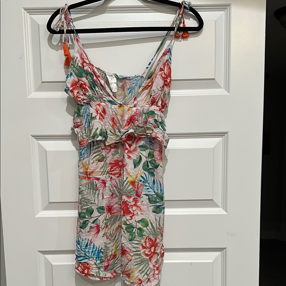 Lucky Brand Floral Mini Dress - Multicolor